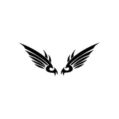 Dragon Wings vinyl decal sticker