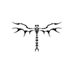 Dragonfly Hell vinyl decal sticker