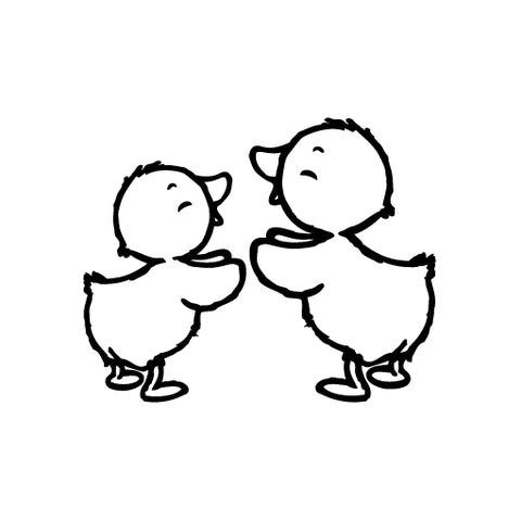 Duck Cheer Up vinyl decal sticker
