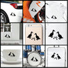 Duck Family vinyl decal sticker where you can apply