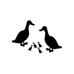 Duck Family vinyl decal sticker