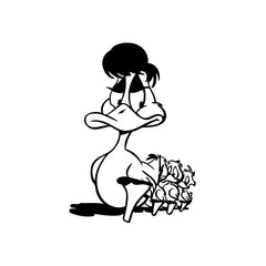 Duck Follow Leader vinyl decal sticker