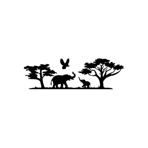 Dumbo Visit Elephant Family vinyl decal sticker