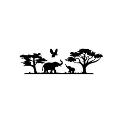 Dumbo Visit Elephant Family vinyl decal sticker