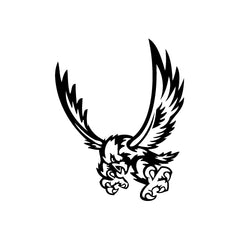 Eagle Attack Look vinyl decal sticker