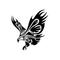 Eagle Attact Post vinyl decal sticker