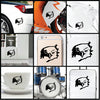 Eagle Coolest Stare vinyl decal sticker where you can apply