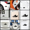 Eagle Flame Away vinyl decal sticker where you can apply
