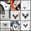 Eagle Flame Icon vinyl decal sticker where you can apply