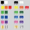 Elephant Jumbo Travel vinyl decal sticker choice of color