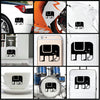 Elephant Jumbo Travel vinyl decal sticker where you can apply