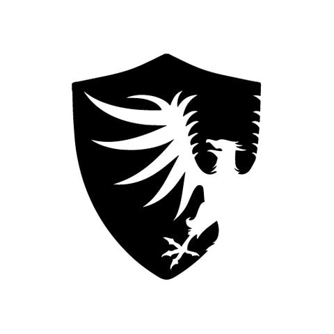 Empire Eagle Defense Shield vinyl decal sticker