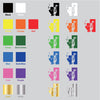 Face Naruto Sasuke vinyl decal sticker choice of color