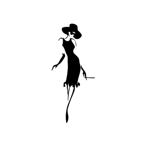 Fair Lady Smoke vinyl decal sticker