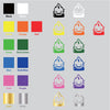 Fire Spirit Calcifer vinyl decal sticker choice of color