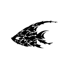Fish Abstract View Idea vinyl decal sticker
