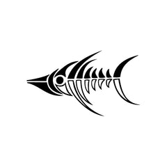 Fish Big Eye vinyl decal sticker