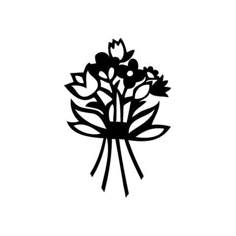 Flower Bloom vinyl decal sticker