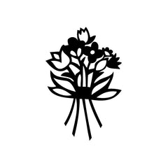 Flower Bloom vinyl decal sticker