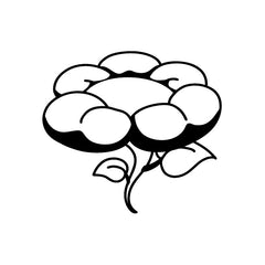 Flower Grow Up High On Ground vinyl decal sticker