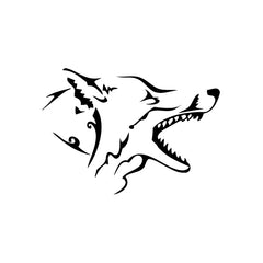 Fox Bark vinyl decal sticker