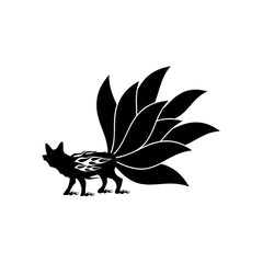 Fox Nine Tails vinyl decal sticker