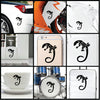 Gecko Climb vinyl decal sticker where you can apply