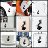Ghost Girl vinyl decal sticker where you can apply