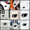 Girl Super Hair Style vinyl decal sticker where you can apply