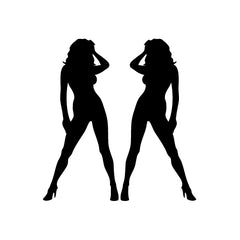 Girls Sexy Dance vinyl decal sticker