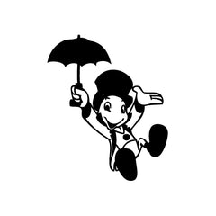 Grasshopper Umbrella Parachute vinyl decal sticker