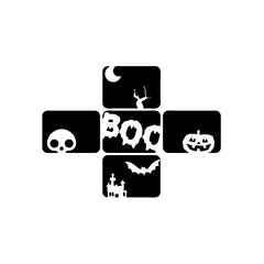 Halloween Box Of Terror vinyl decal sticker