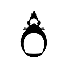 Hamster Tower Up Totoro vinyl decal sticker