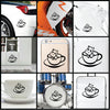 Hippo Cup Of Cuteness vinyl decal sticker where you can apply