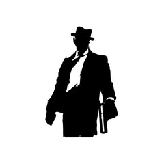 Hitman Silent Gun Portrait vinyl decal sticker