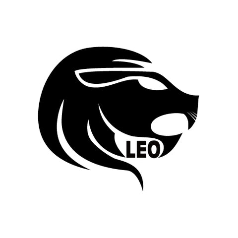 Horoscope Leo Zodiac Brave Sign vinyl decal sticker