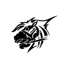 Horse Race Head vinyl decal sticker