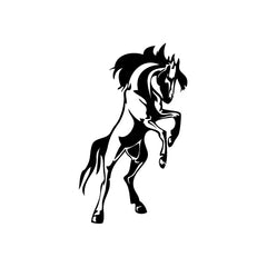 Horse Super Jump Up vinyl decal sticker