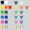 Joker Smile Hidden Batman vinyl decal sticker choice of color