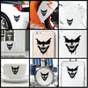 Joker Smile Hidden Batman vinyl decal sticker where you can apply