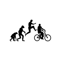 Jump Evolution Biker Player vinyl decal sticker