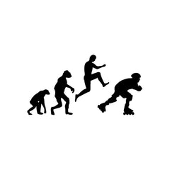 Jump Evolution In-Line Roller Player vinyl decal sticker