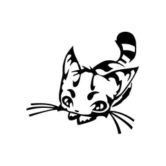 Kitty Learn Hunt vinyl decal sticker