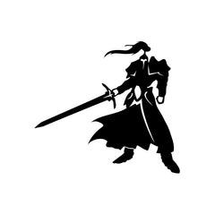 Knight General Defense vinyl decal sticker
