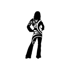 Lady Success Fashion Modern Art vinyl decal sticker