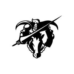 Lancer Mascot vinyl decal sticker