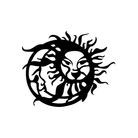 Life Sun Moon Exchange vinyl decal sticker