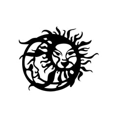 Life Sun Moon Exchange vinyl decal sticker