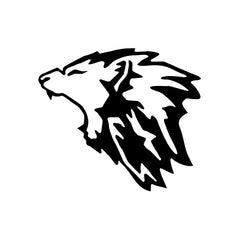 Lion Mad vinyl decal sticker
