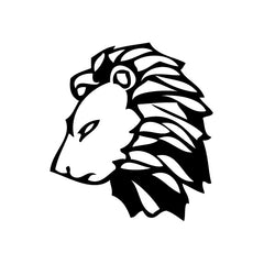 Lion Mind Game vinyl decal sticker